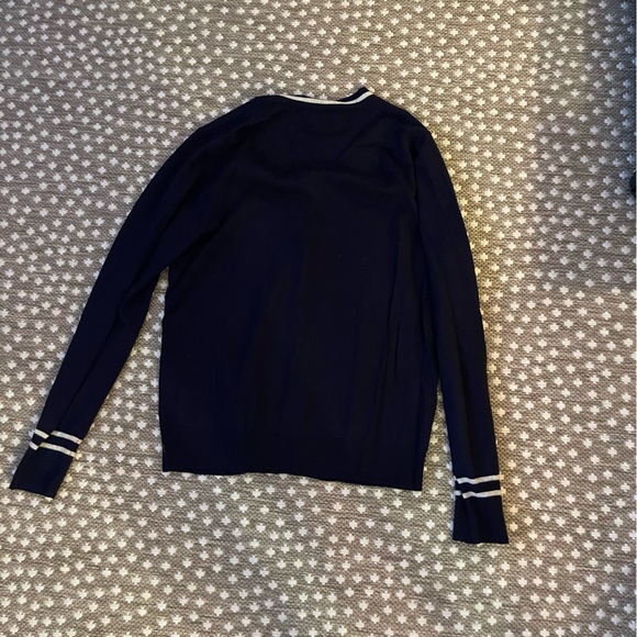 JCrew merino wool embellished cardigan medium - Picture 4 of 4